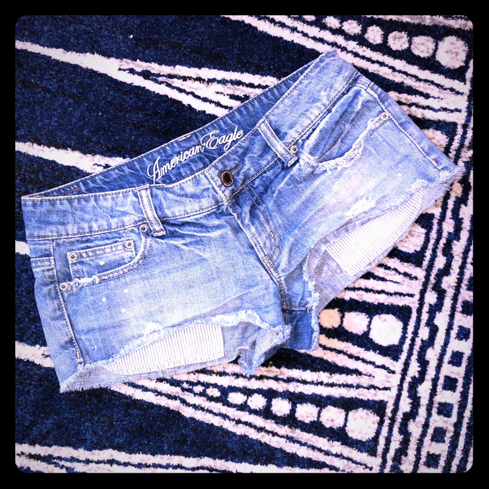 AE cutoff jean shorts sz6